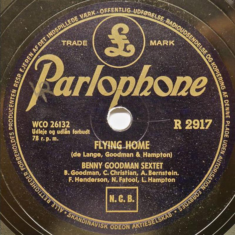 Flying Home - Parlophone R 291