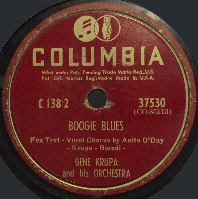 Boogie Blues - Columbia 37530