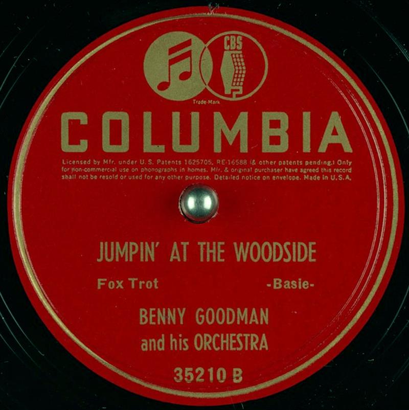 Jumpin' At The Woodside - Columbia 35210B