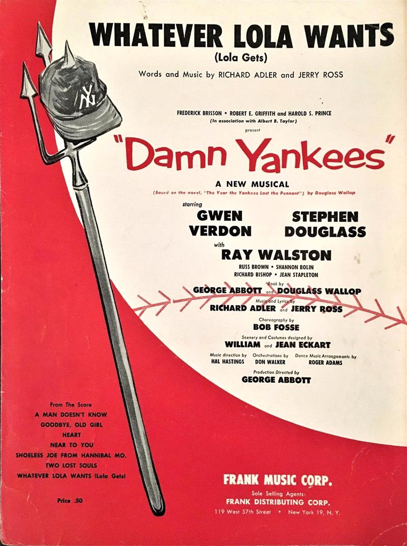 Whatever Lola Wants (Damn Yankees 1955)