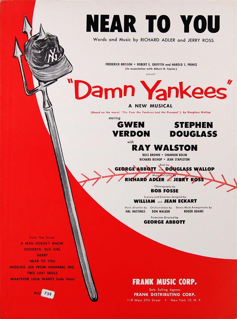 Near To You (Damn Yankees, 1955)