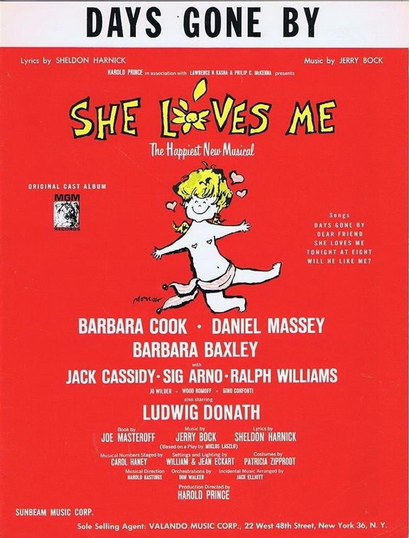 Days Gone By (She Loves Me 1963)