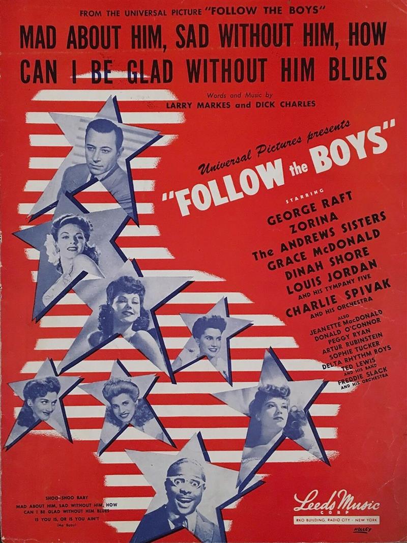 Mad About Him, Sad About Him…Blues - Follow The Boys