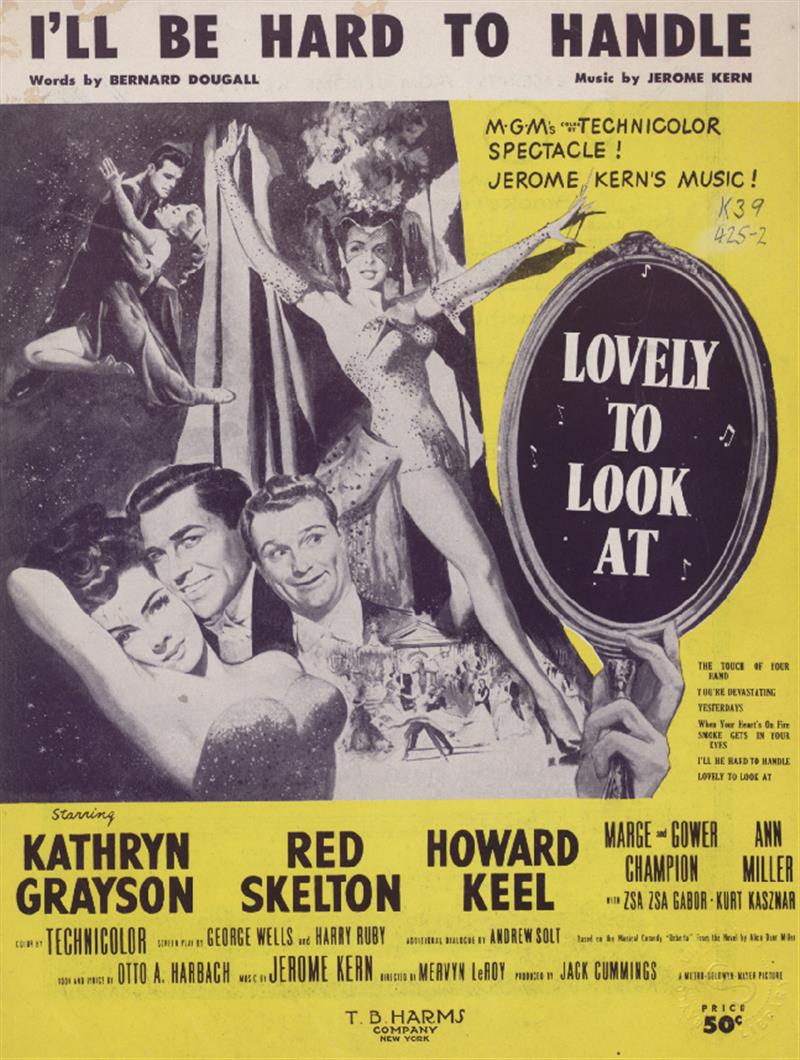 I'll Be Hard To Handle - Lovely To Look At (1952)