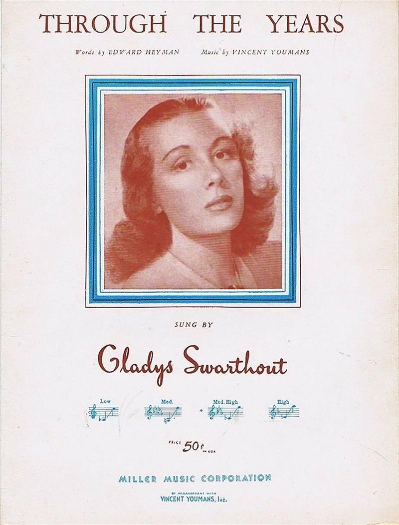 Through The Years - Gladys Swarthout