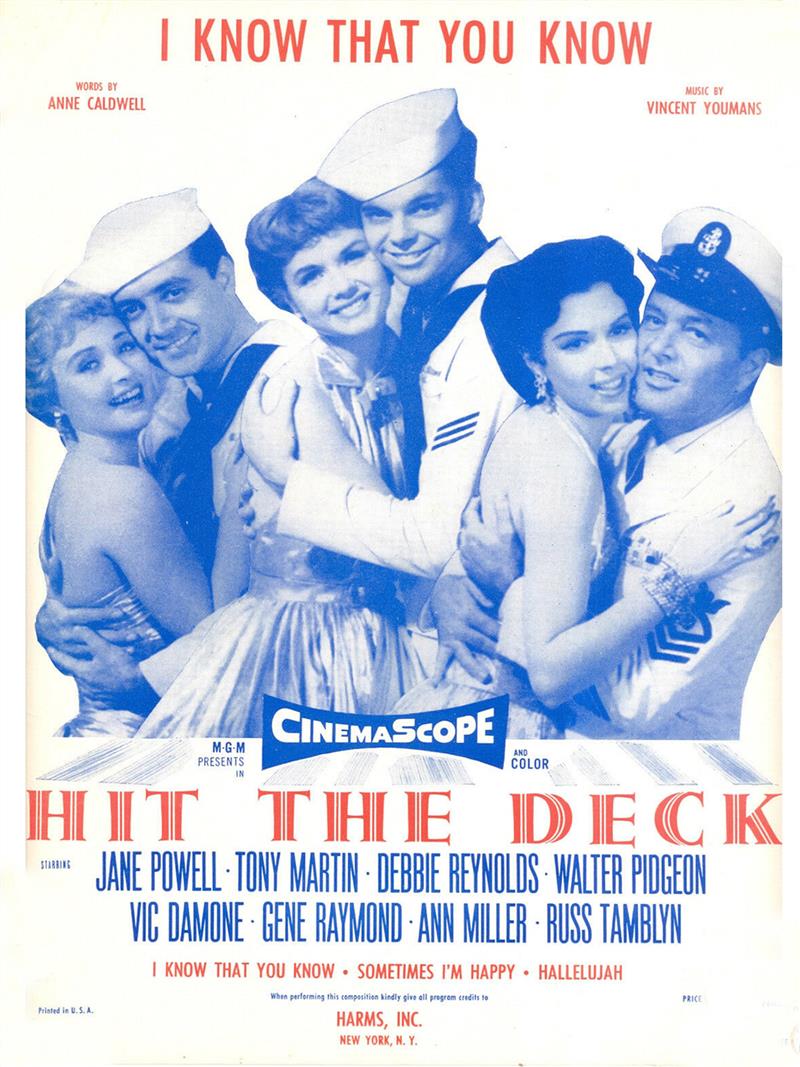 I Know That You Know (Hit The Deck, 1955)