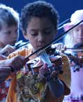 Young fiddlers