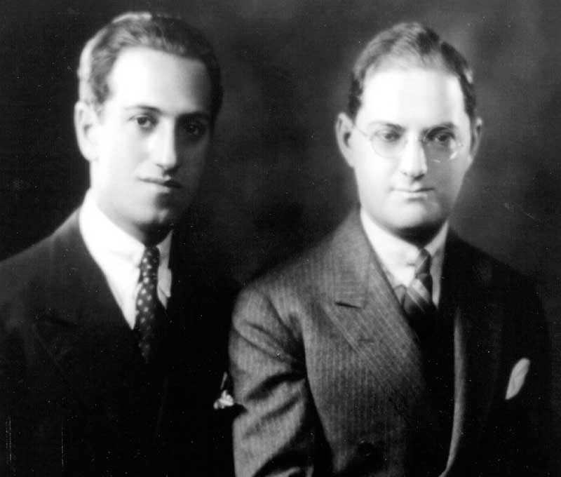 Gershwin, George 3 - Geoge & Ira Gershwin, young