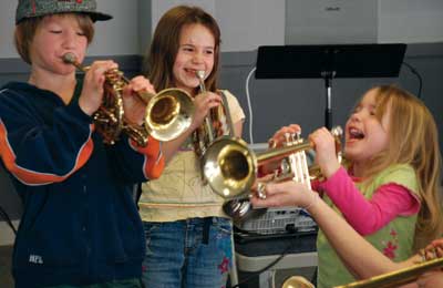 Trumpet trio!