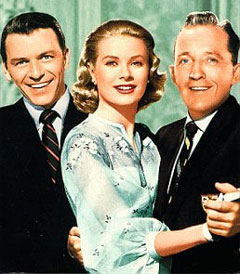 Frank Sinatra, Grace Kelly, Bing Crosby.