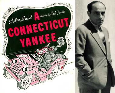 A Connecticut Yankee, revival artwork / Lorenz Hart ca 1943