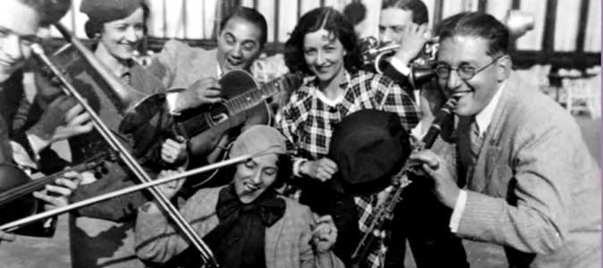 The Boswell Sisters with Dorsey band